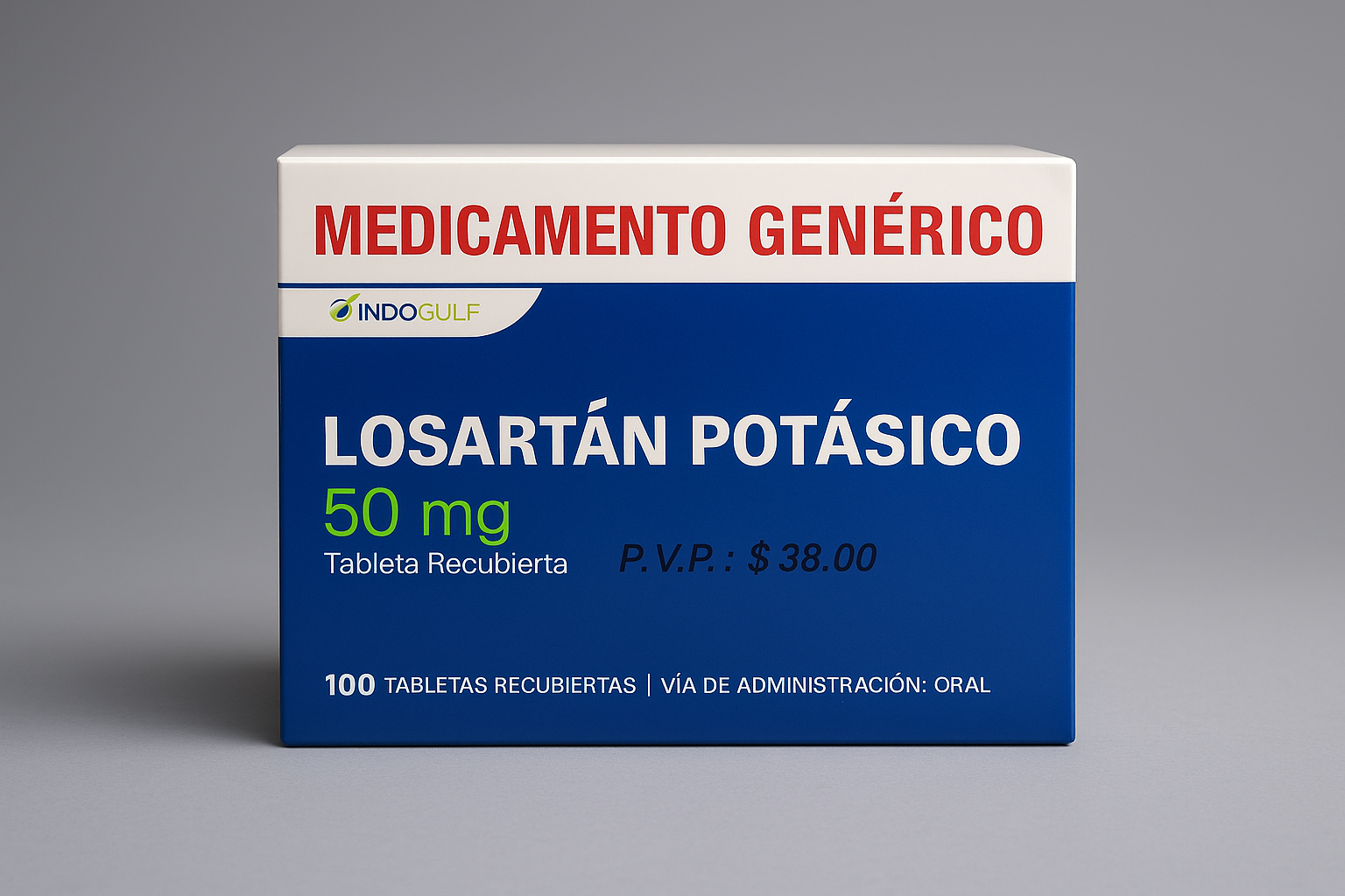 LOSARTÁN POTÁSICO 50 MG